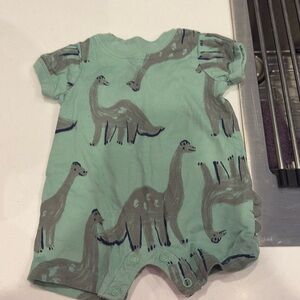 Carter's Green Dinosaur One Piece